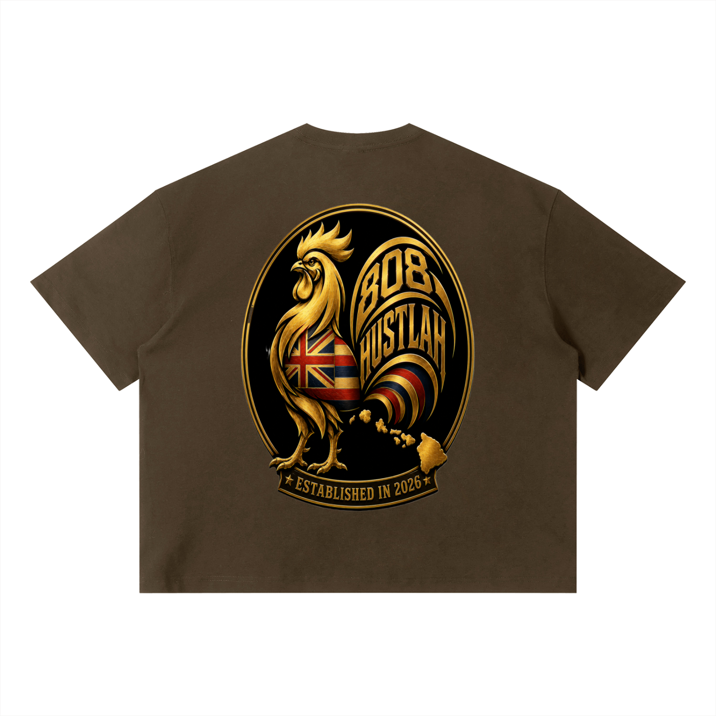808HUSTLAH Boxy T-Shirt