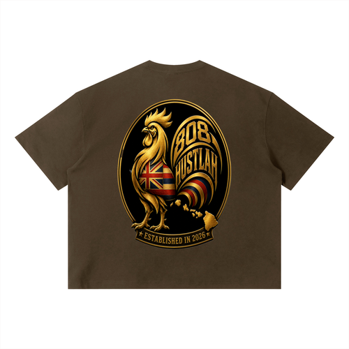 808HUSTLAH Boxy T-Shirt