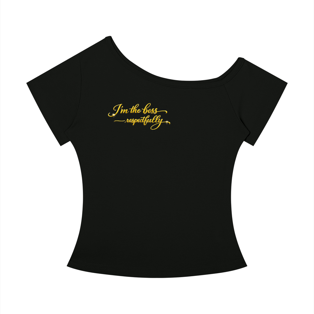 Women’s Off-the-Shoulder T-Shirt