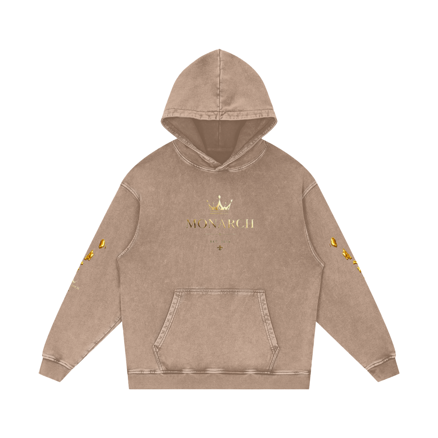 Monarch Collection Loose Cotton Hoodie
