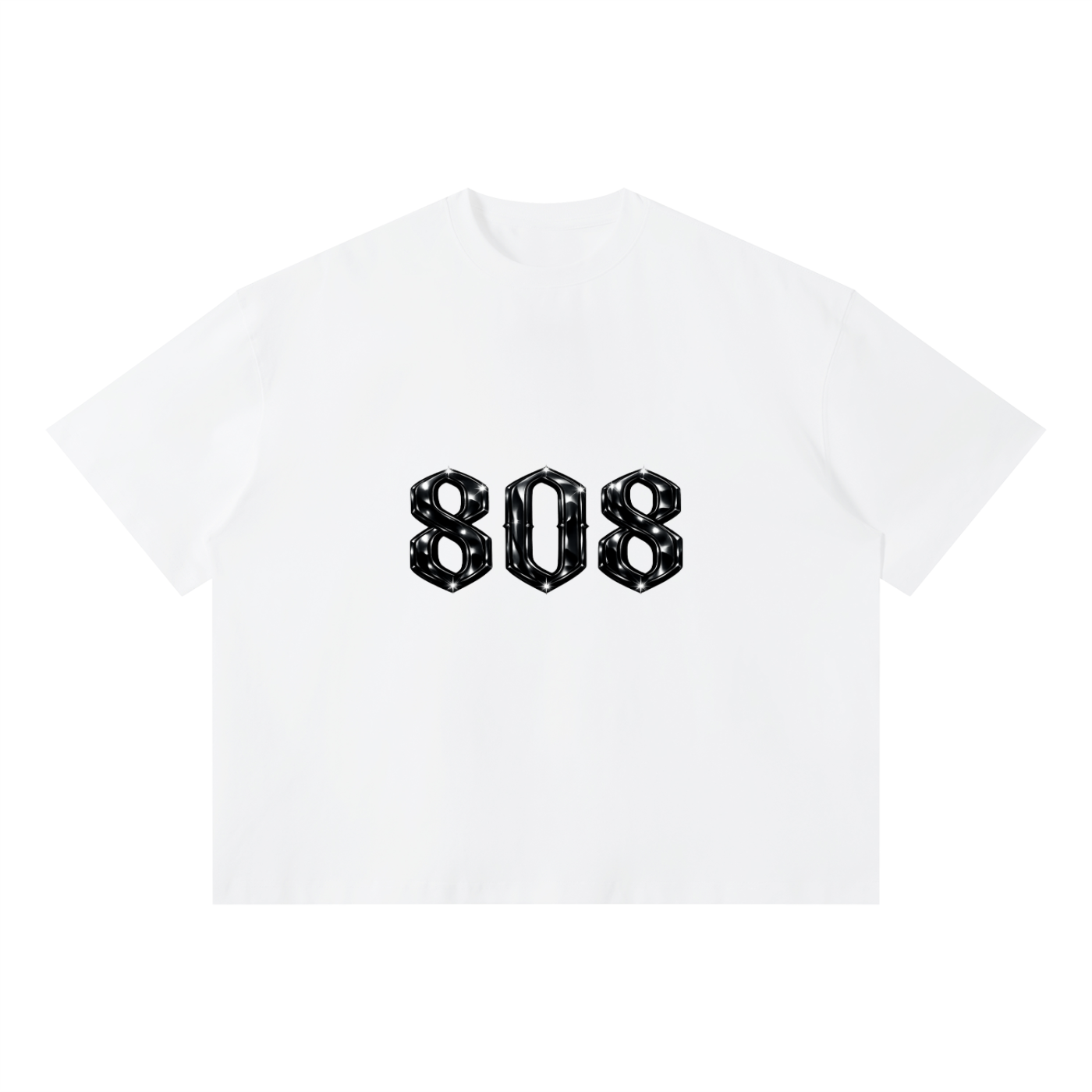808HUSTLAH Boxy T-Shirt