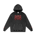 808HUSTLAH Loose Cotton Hoodie