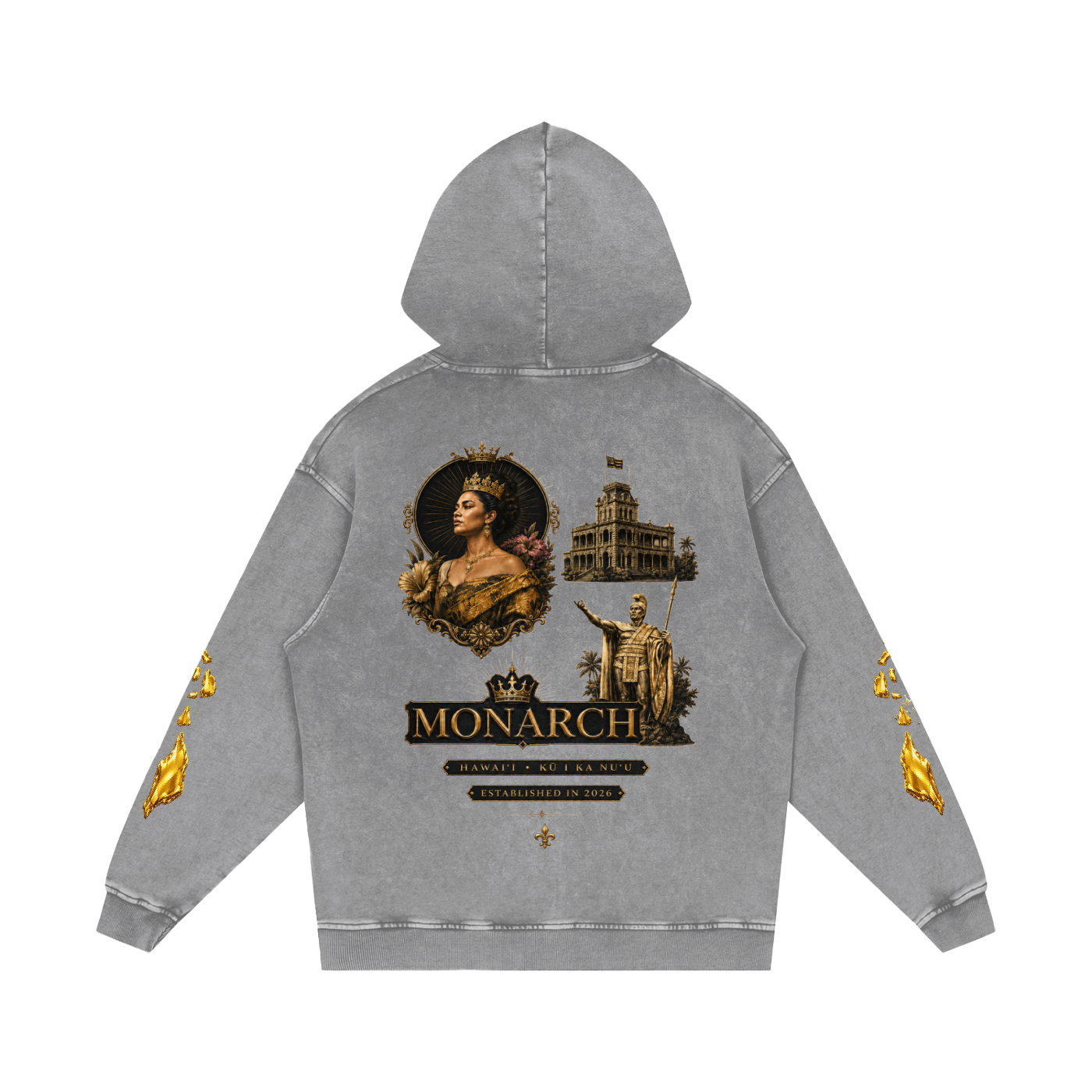 Monarch Collection Loose Cotton Hoodie
