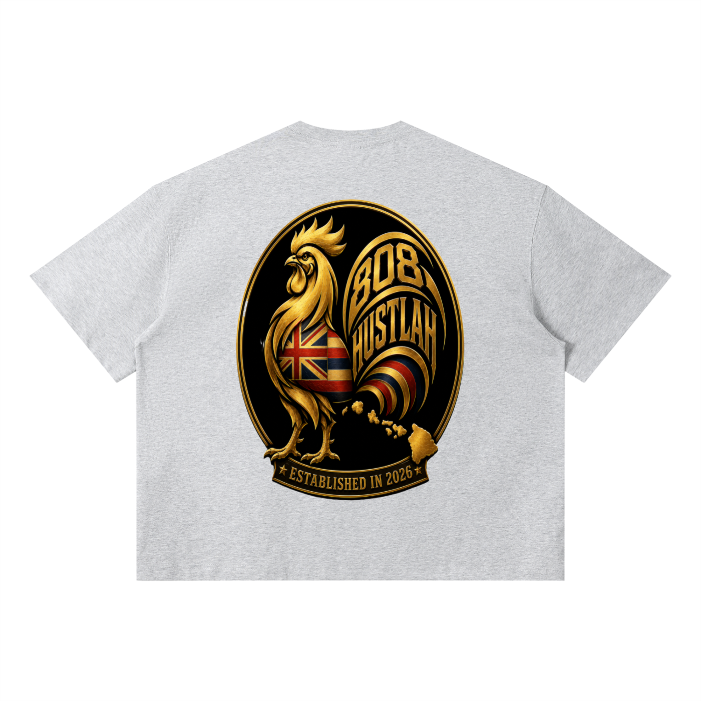 808HUSTLAH Boxy T-Shirt