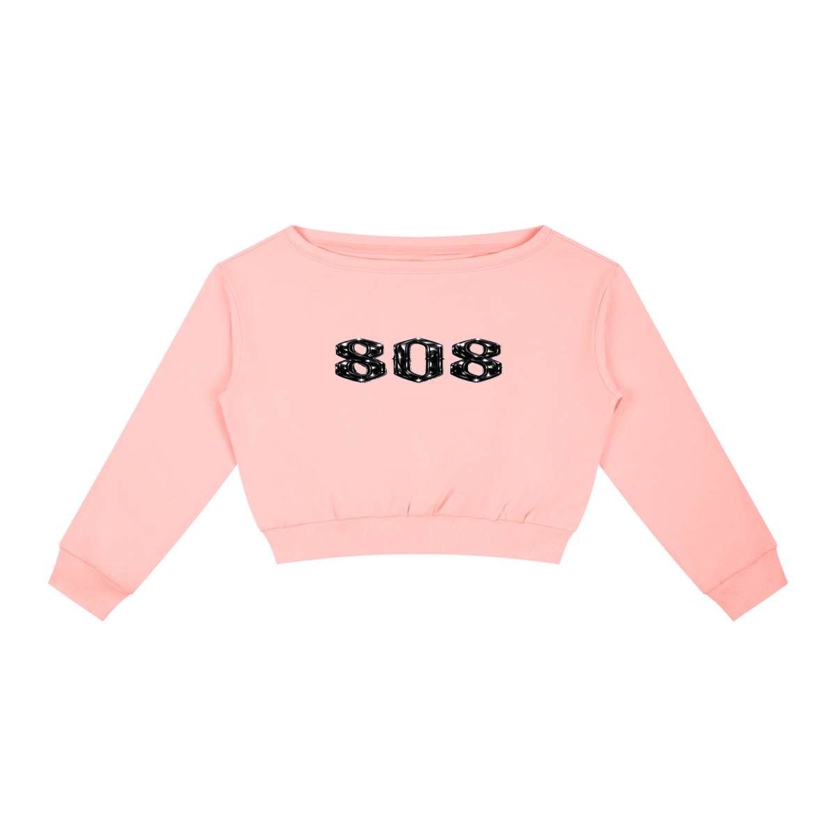 808HUSTLAH Gorilla Off-Shoulder Sweatshirt - 808HUSTLAH