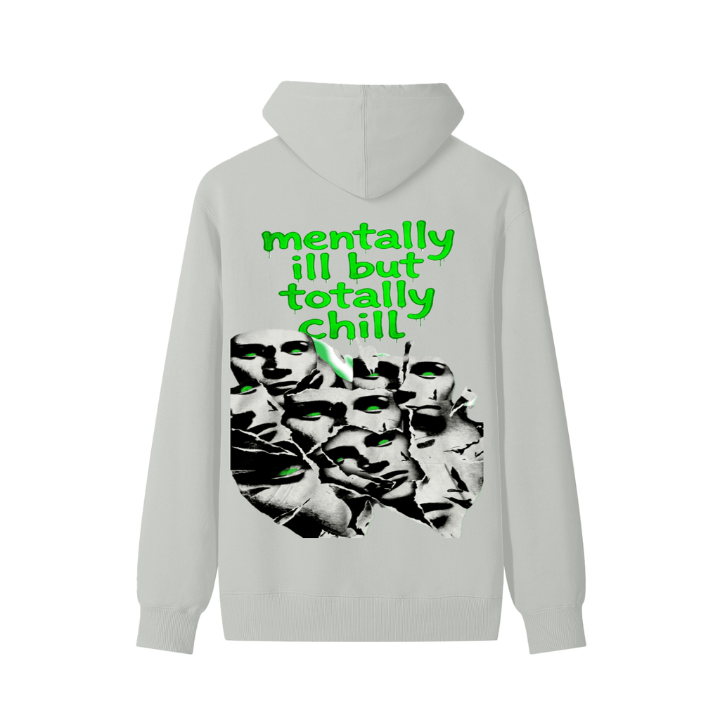 808HUSTLAH Mentally Ill but Totally Chill Hoodie - 808HUSTLAH