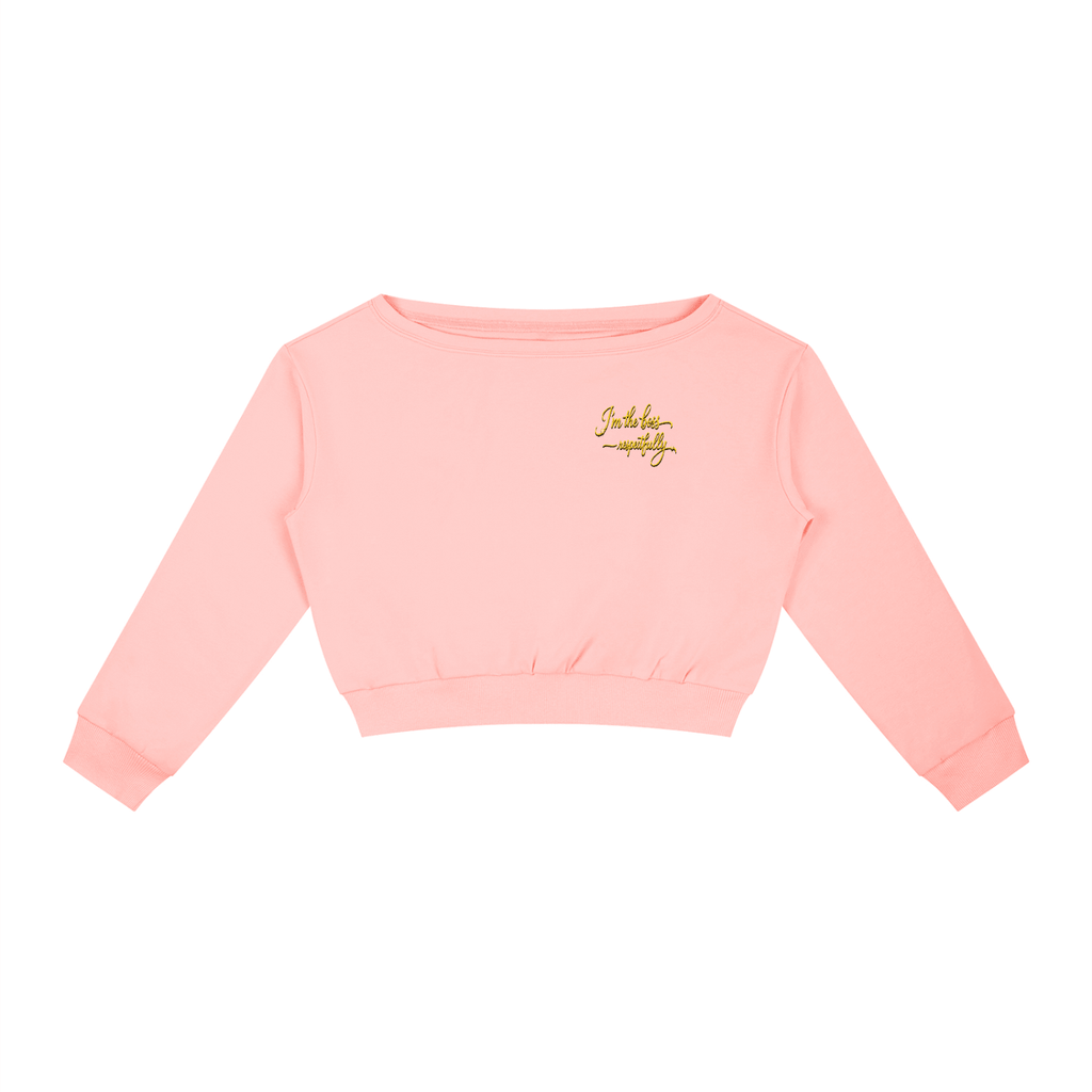 808HUSTLAH Off-Shoulder Sweatshirt - 808HUSTLAH