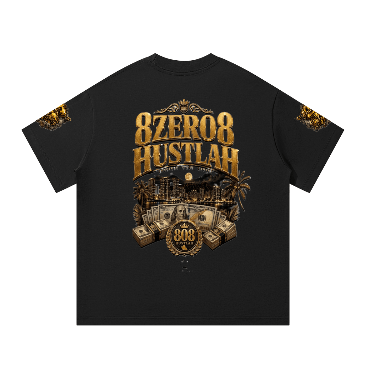 808HUSTLAH Oversized T-Shirt - 808HUSTLAH