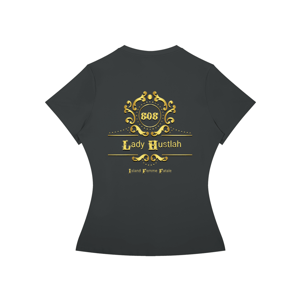 808HUSTLAH Women’s Slim Fit Performance T-Shirt - 808HUSTLAH