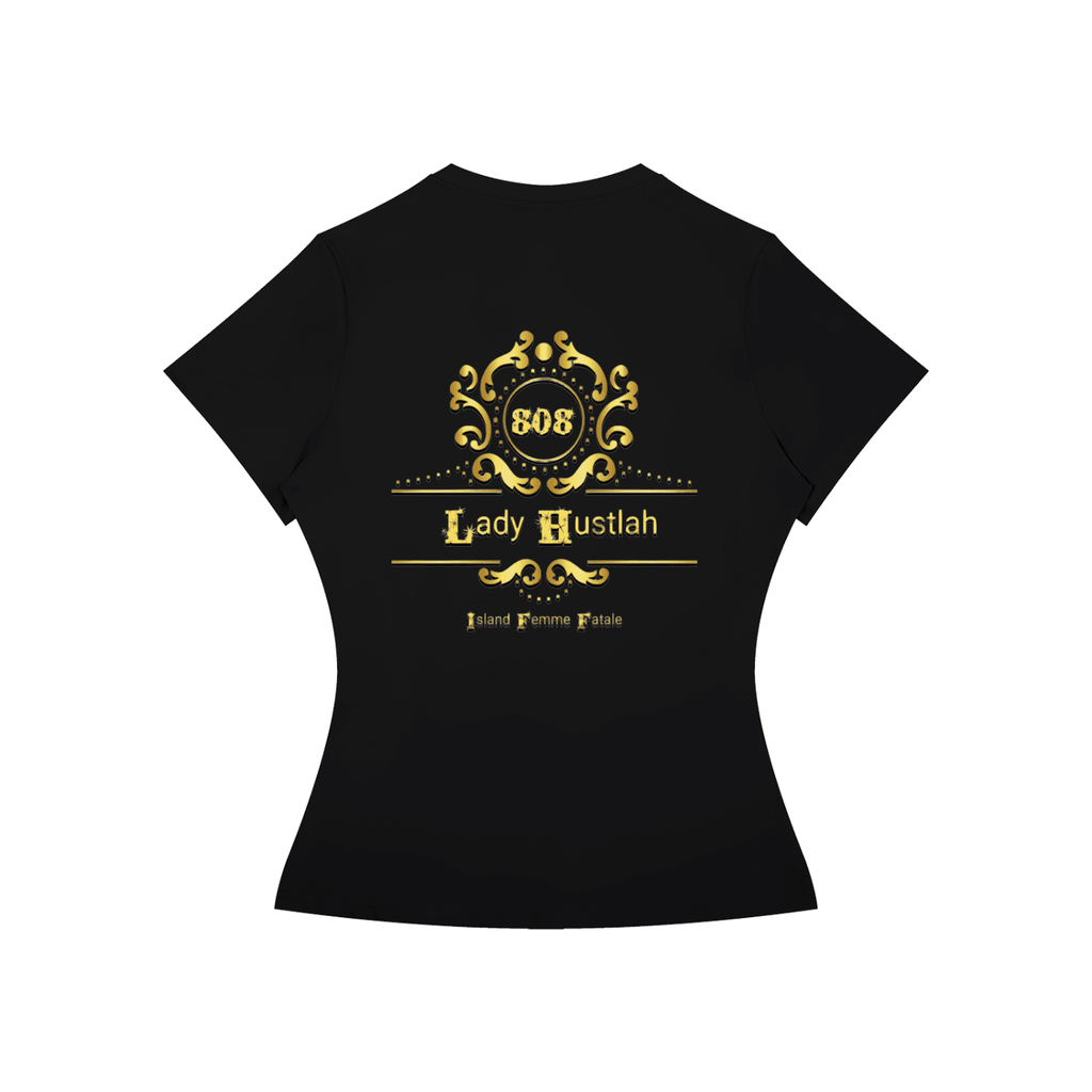 808HUSTLAH Women’s Slim Fit Performance T-Shirt - 808HUSTLAH