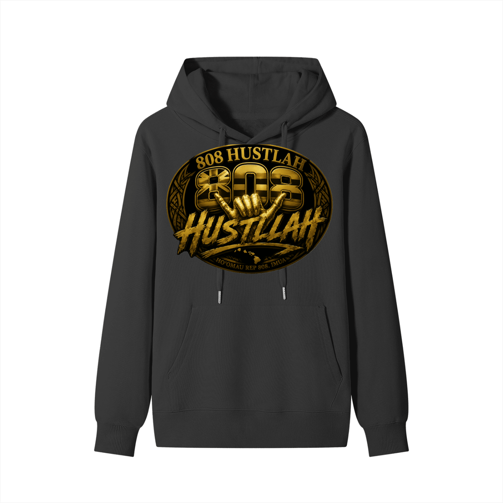 808HUSTLAH'S Classic Unisex Cotton Hoodie - 808HUSTLAH