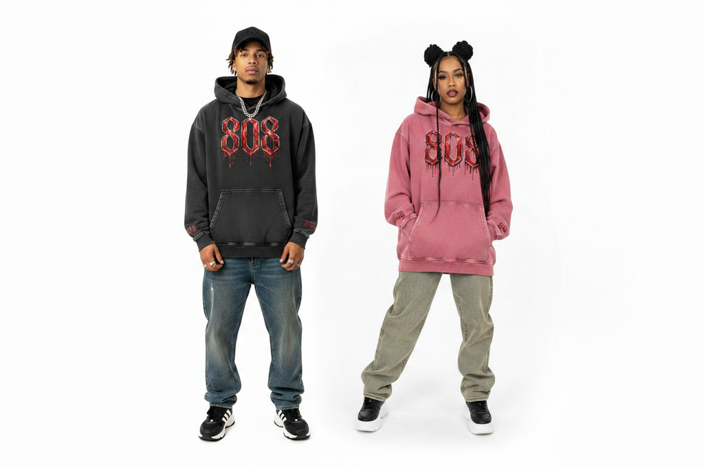 Both models front together
