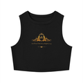 Lil Lady Hustlah Tight Crewneck Crop Tank Top