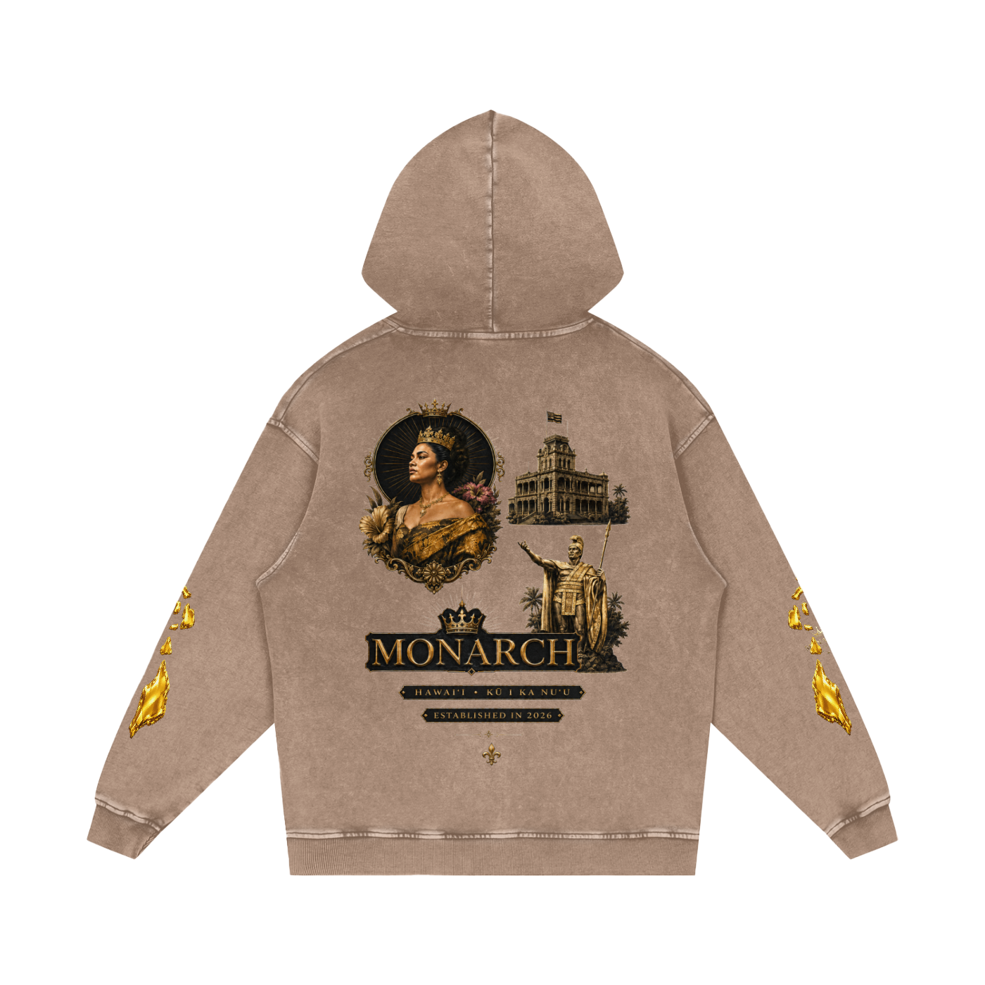 Monarch Collection Loose Cotton Hoodie