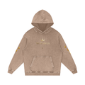 808HUSTLAH Snow Washed Loose Cotton Hoodie