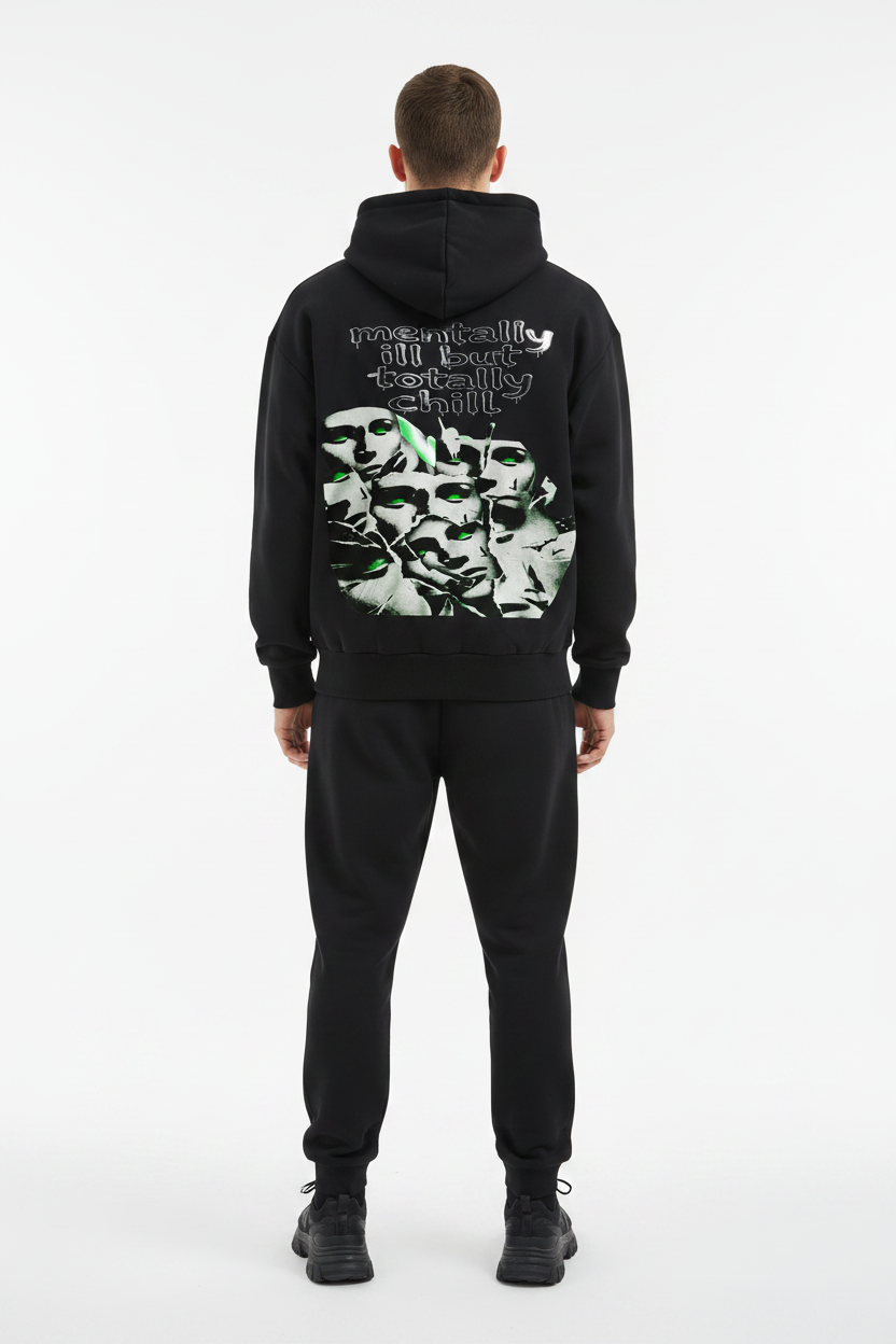 Hoodie Back Pose